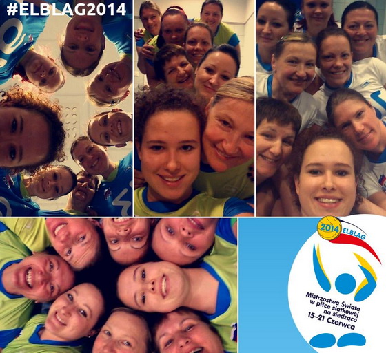 Ženska odbojkarska reprezentanca v sedeči odbojki je bila na uradni facebook strani Svetovnega prvenstva ELBLAG 2014 izbrana za ekipo z najboljšimi selfieji